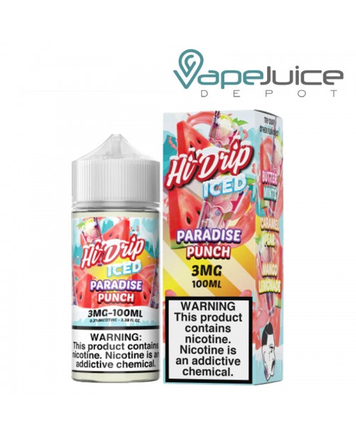 ICED Paradise Punch Hi Drip eLiquid 100ml