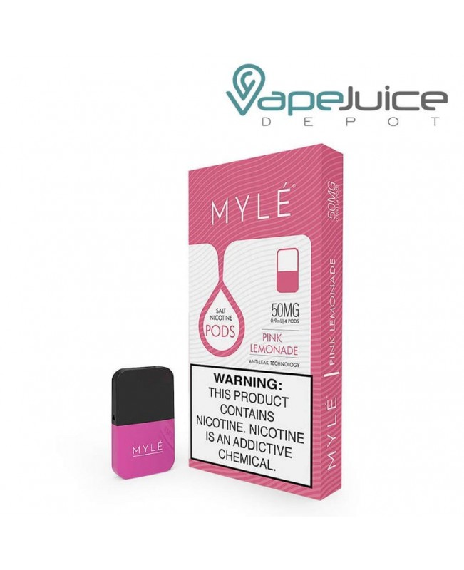 MYLE Pods V4 Pink Lemonade - NOT FOR SALE IN US