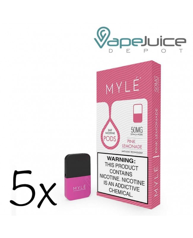 MYLE Pods V4 Pink Lemonade - NOT FOR SALE IN US