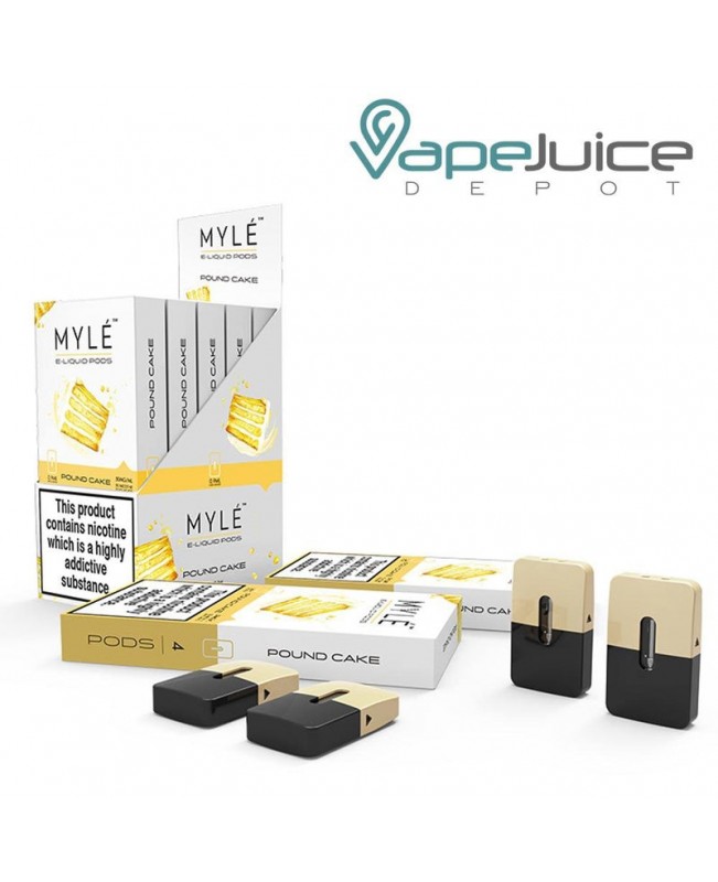 MYLE Pods V4 Pound Cake - NOT FOR SALE IN US