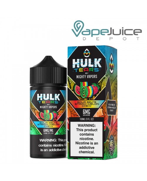 Sour Belts Hulk Tears Mighty Vapors 100ml