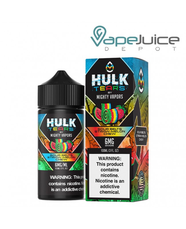 Sour Belts Hulk Tears Mighty Vapors 100ml