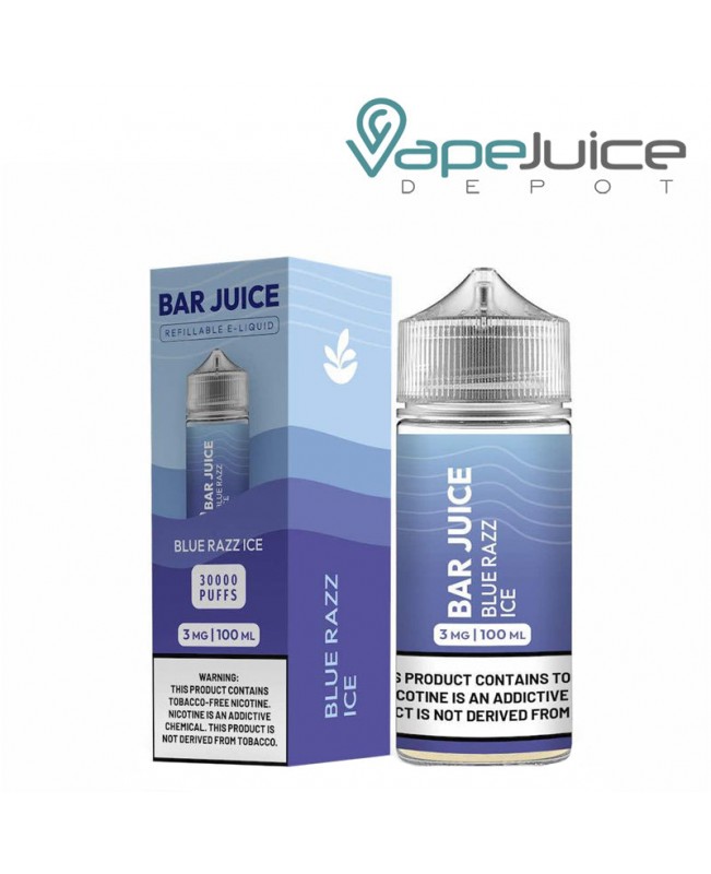 Blue Razz Ice Bar Juice 100ml