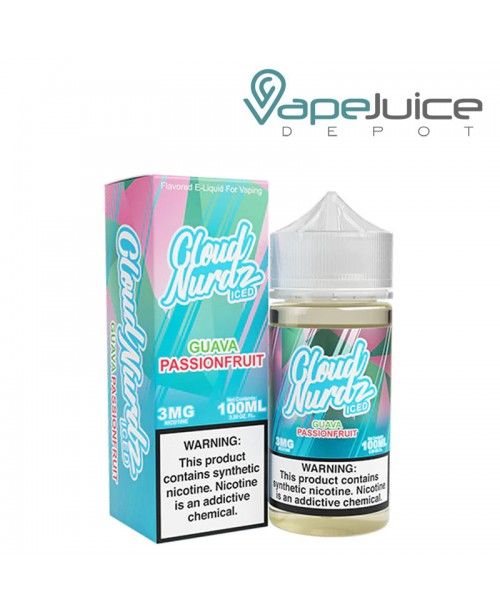 Guava Passionfruit Iced TFN Cloud Nurdz 100ml