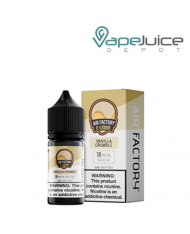 Vanilla Crumble Air Factory Salts 30ml