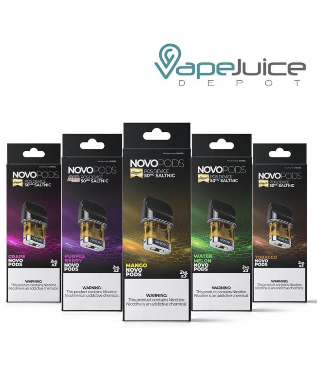 SMOK Novo Pods PURPLE BERRY Pre-Filled  - NOT FOR SALE IN US