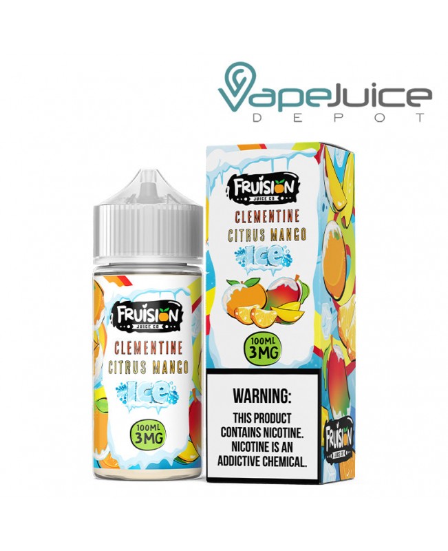 Iced Clementine Citrus Mango Fruision Juice Co 100ml