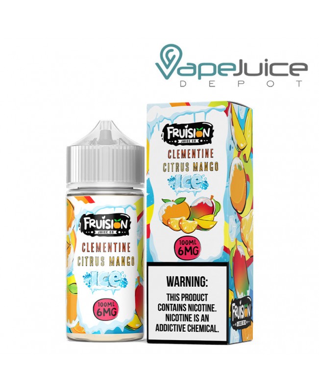 Iced Clementine Citrus Mango Fruision Juice Co 100ml