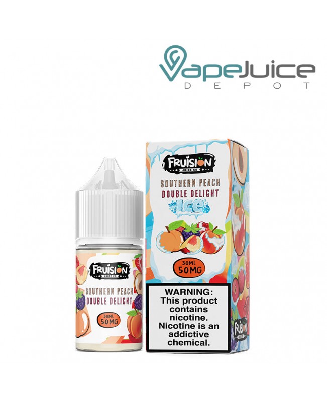 Iced Southern Peach Double Delight Fruision Salts 30ml