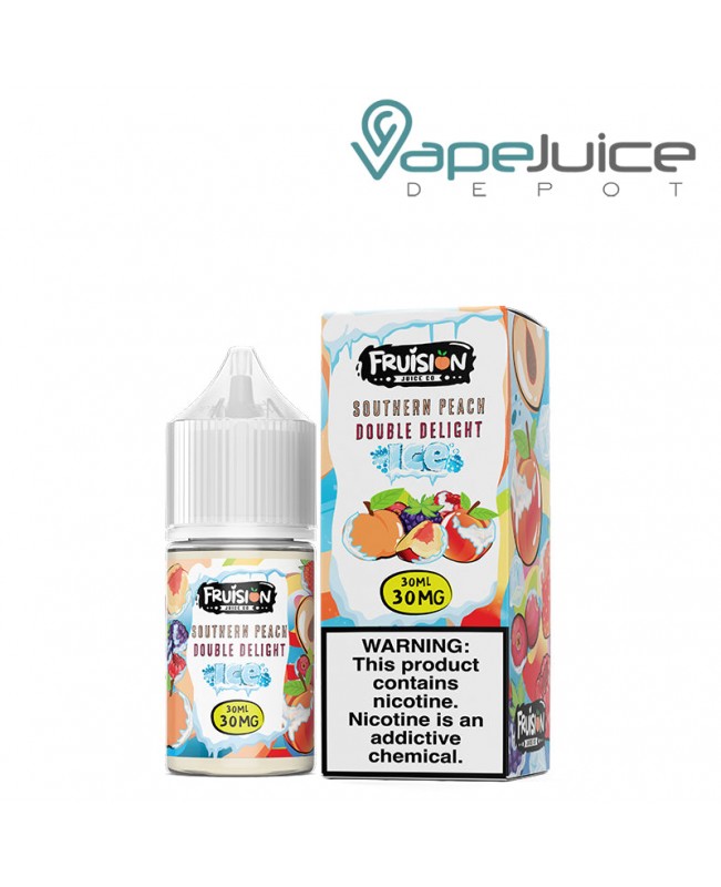 Iced Southern Peach Double Delight Fruision Salts 30ml