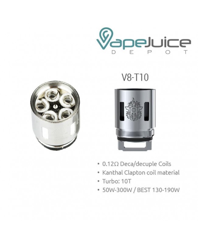 SMOK TFV8 BIG T10-T8-T6-X4 Core Coils