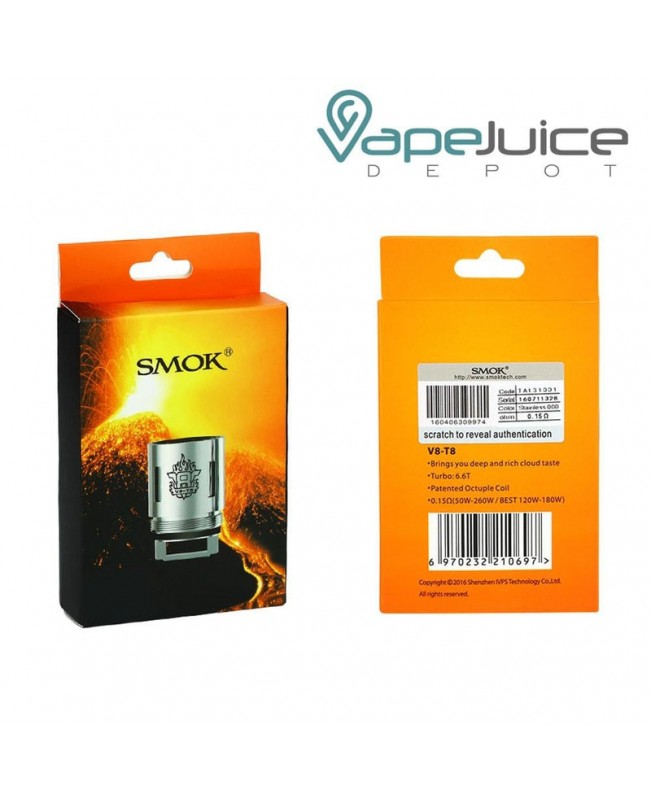 SMOK TFV8 BIG T10-T8-T6-X4 Core Coils