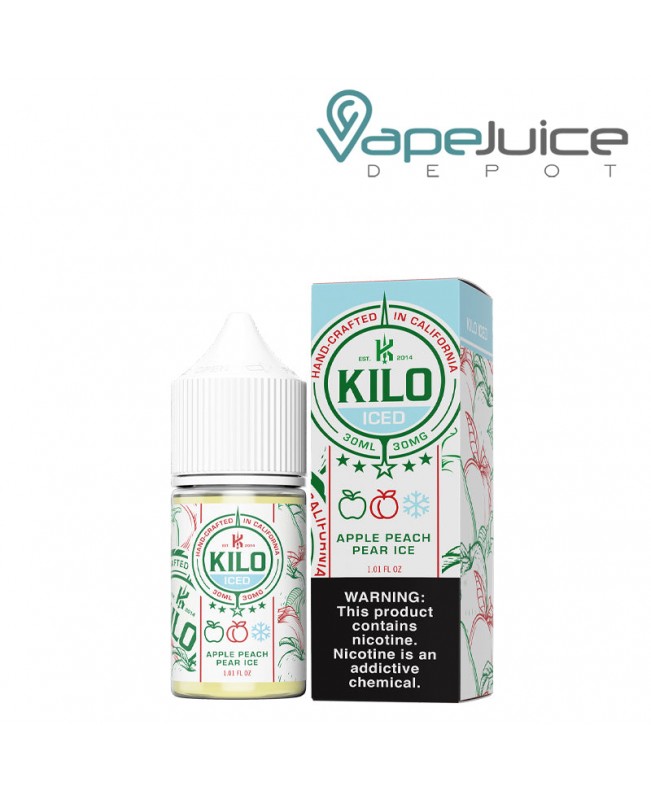 Apple Peach Pear Ice Kilo Salt 30ml