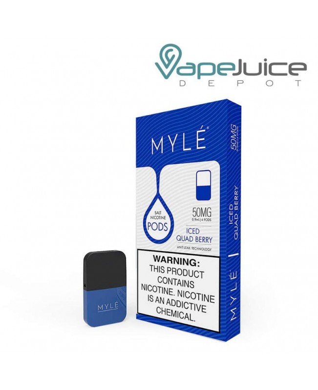 MYLE Pods V4 Iced Quad Berry - NOT FOR SALE IN US