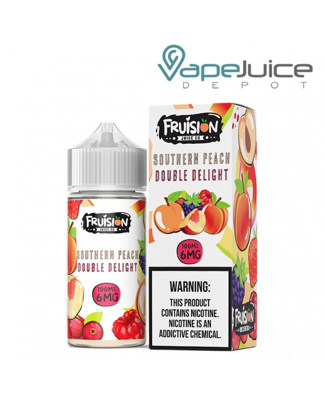 Southern Peach Double Delight Fruision Juice Co 100ml