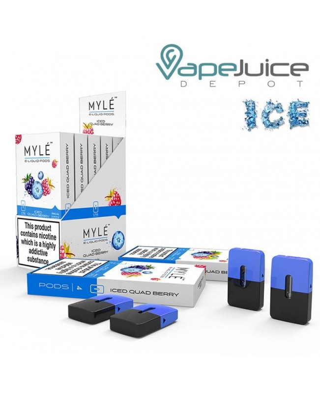 MYLE Pods V4 Iced Quad Berry - NOT FOR SALE IN US