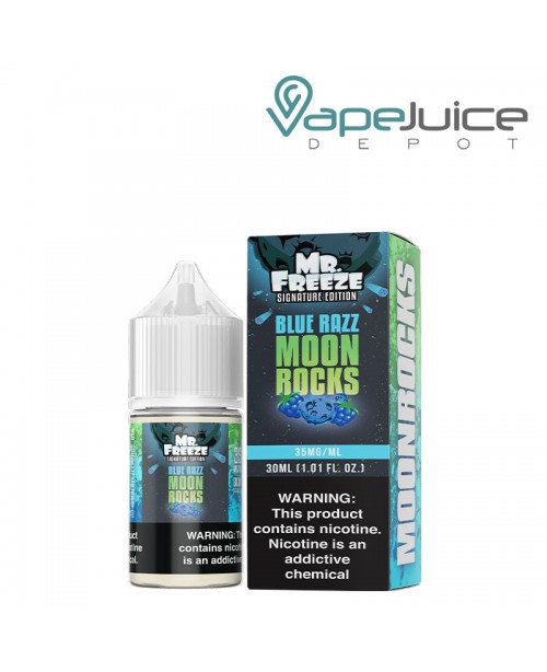 Blue Razz Moonrocks Mr Freeze Salts 30ml