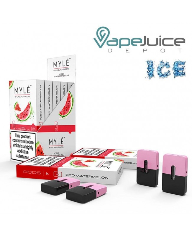 MYLE Pods V4 Iced Watermelon  - NOT FOR SALE IN US