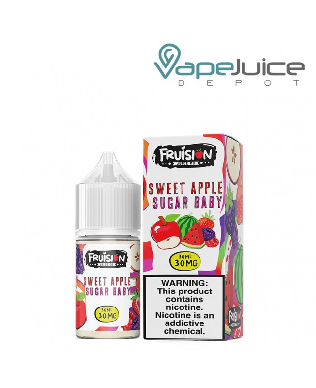 Sweet Apple Sugar Baby Fruision Salts 30ml