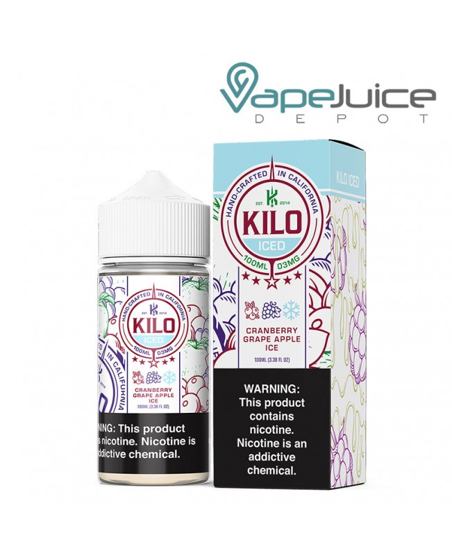 Cranberry Grape Apple Ice Kilo eLiquid 100ml