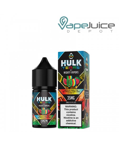 Sour Belts Hulk Tears Salts Mighty Vapors 30ml