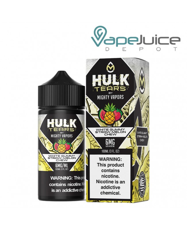 White Gummy Hulk Tears Mighty Vapors 100ml