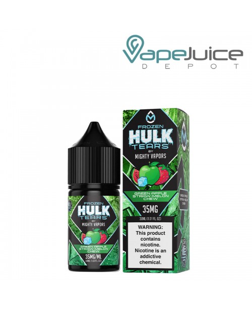 Frozen Green Apple Hulk Tears Salts Mighty Vapors ...