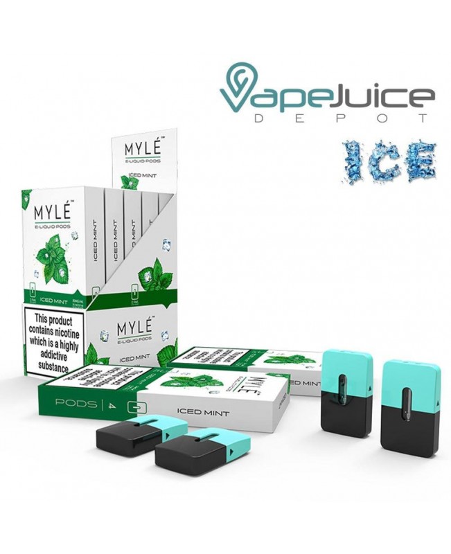 MYLE Pods V4 Iced Mint - NOT FOR SALE IN US