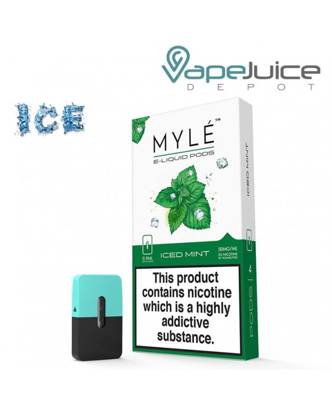 MYLE Pods V4 Iced Mint - NOT FOR SALE IN US