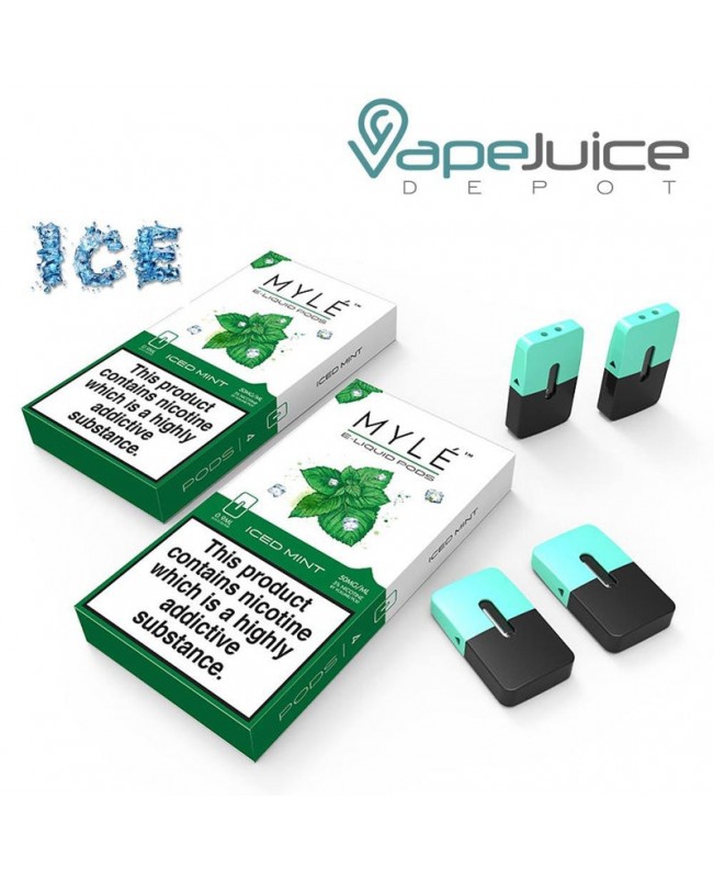 MYLE Pods V4 Iced Mint - NOT FOR SALE IN US