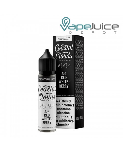 ICED Red White and Berry Coastal Clouds 60ml