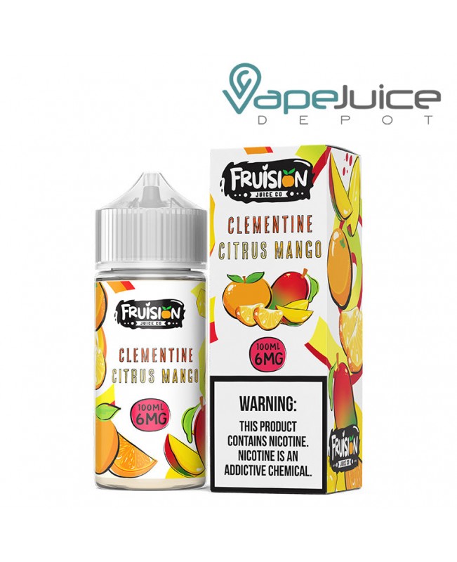 Clementine Citrus Mango Fruision Juice Co 100ml