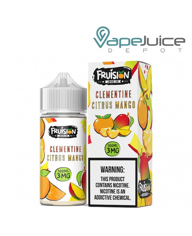 Clementine Citrus Mango Fruision Juice Co 100ml