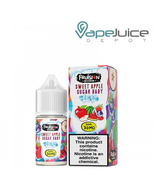 Iced Sweet Apple Sugar Baby Fruision Salts 30ml