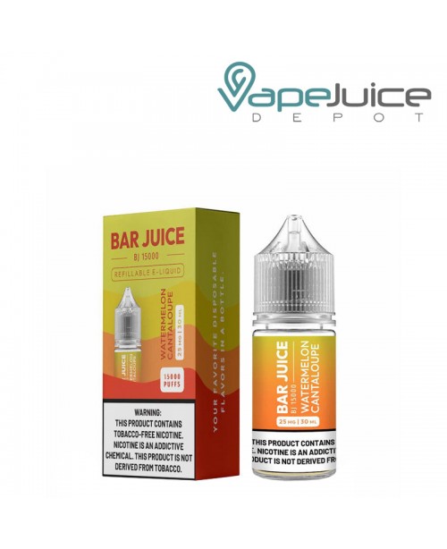 Watermelon Cantaloupe Bar Juice Salt 30ml