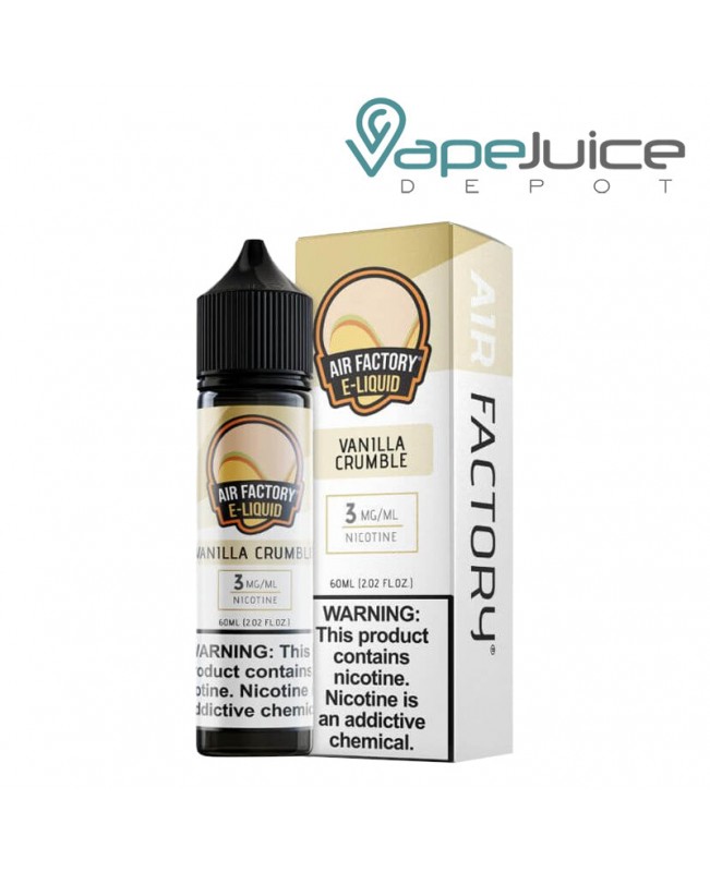 Vanilla Crumble Air Factory eLiquid 60ml