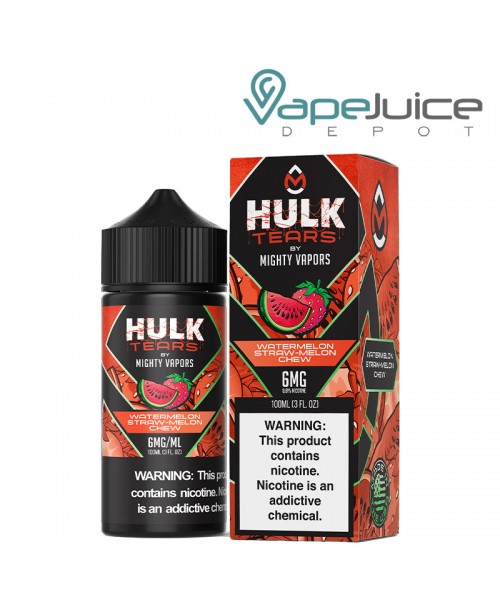 Watermelon Straw Melon Chew Hulk Tears 100ml