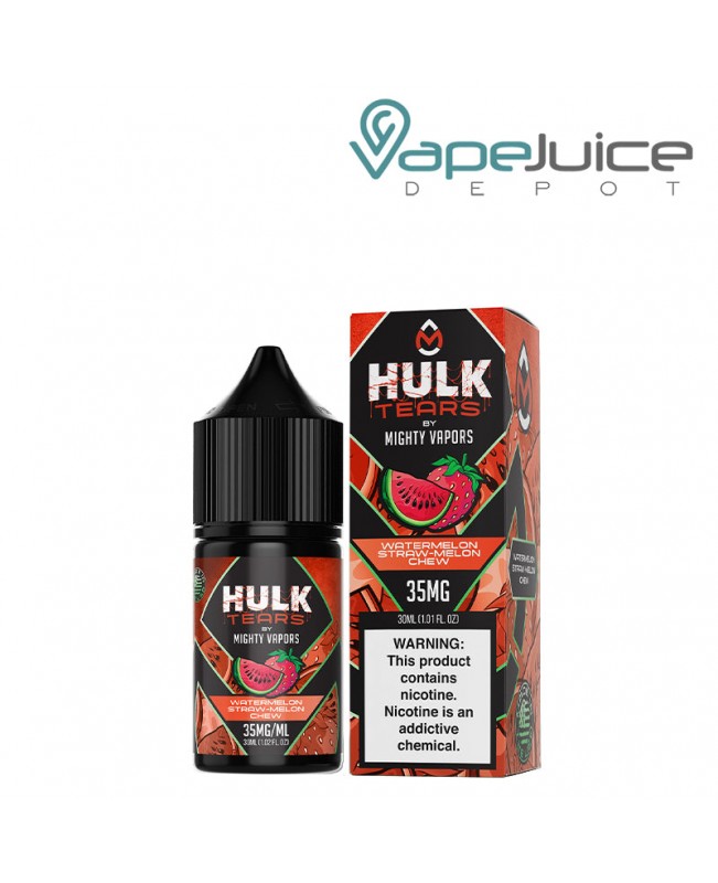 Watermelon Hulk Tears Salts Mighty Vapors 30ml