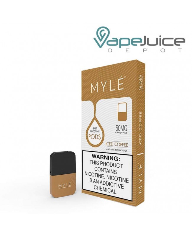 MYLE Pods V4 Iced Coffee - NOT FOR SALE IN US