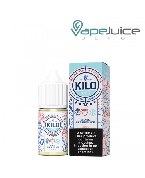 Mixed Berries Ice Kilo Salt 30ml