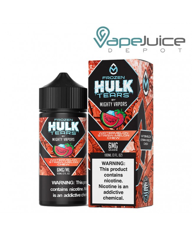 Frozen Watermelon Hulk Tears Mighty Vapors 100ml