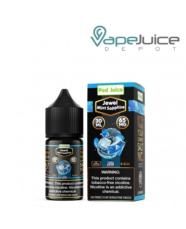 Jewel Mint Sapphire Pod Juice TFN Salt 65mg