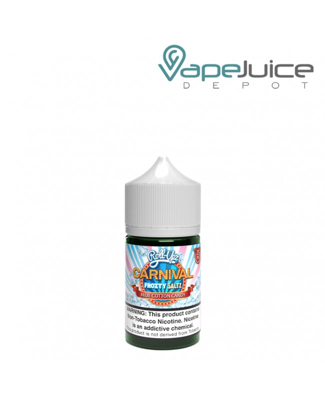 Blue Cotton Candy Frozty Carnival Roll Upz Salt 30ml