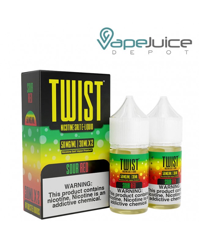 Sour Red Twist Salt E-Liquid 60ml