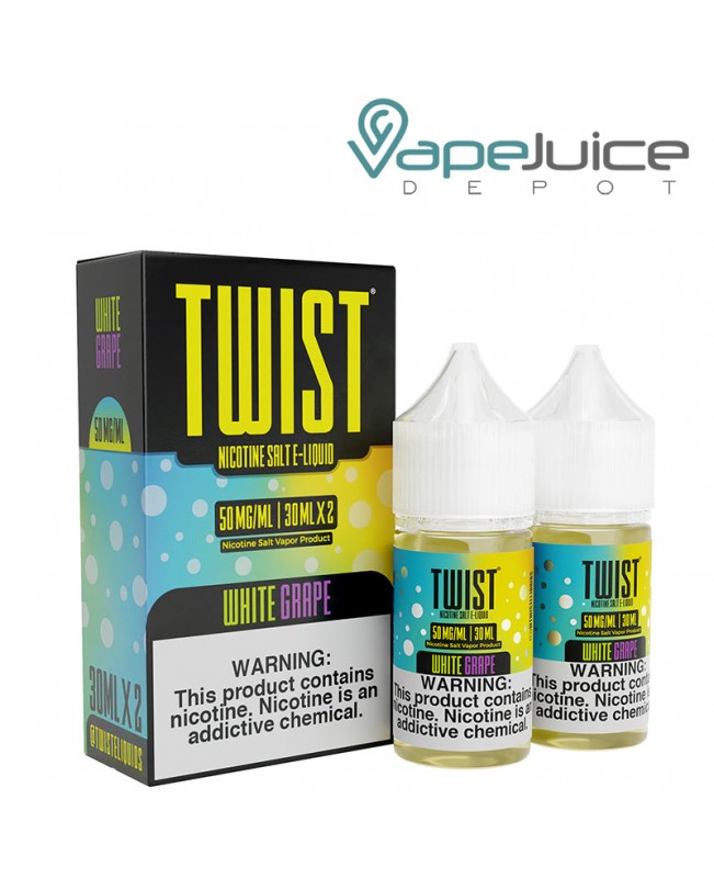 White Grape Twist Salt E-Liquid 60ml