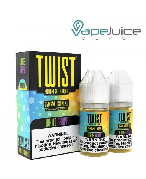 White Grape Twist Salt E-Liquid 60ml