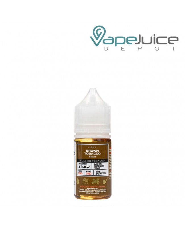 Brown Tobacco Glas Basix Salts 30ml