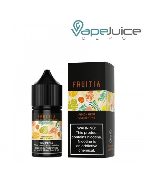 Peach Pear Clementine Salts Fruitia Fresh Farms 30...