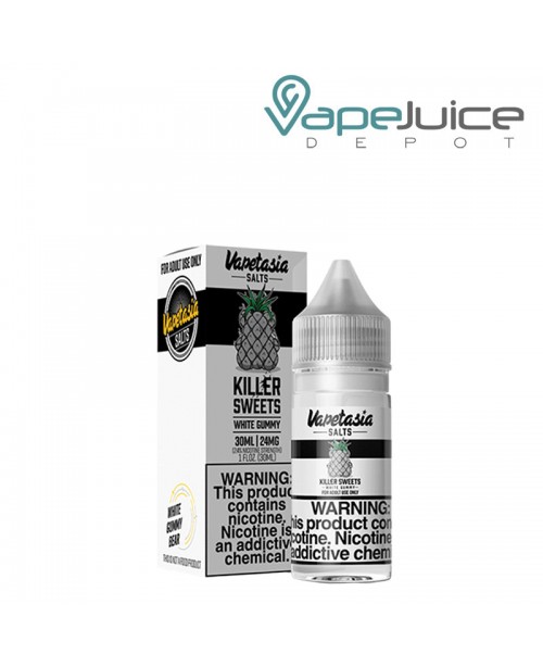 White Gummy Vapetasia Salts 30ml