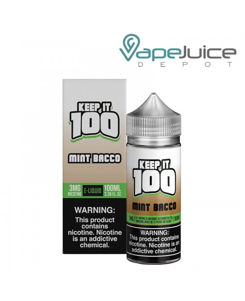 Mint Bacco Keep it 100 TFN eLiquid 100ml